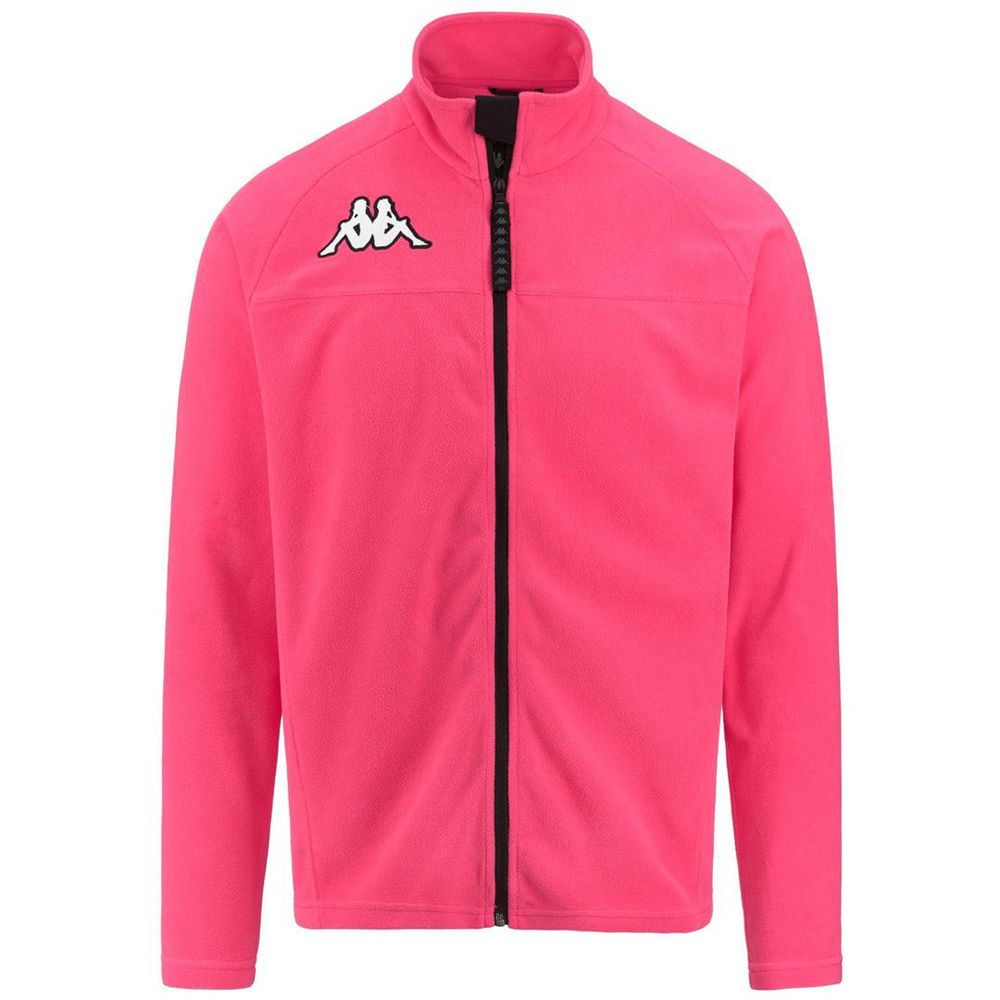 Men Kappa 6 Cento 687fz Jacket Pink | 084126-EGI