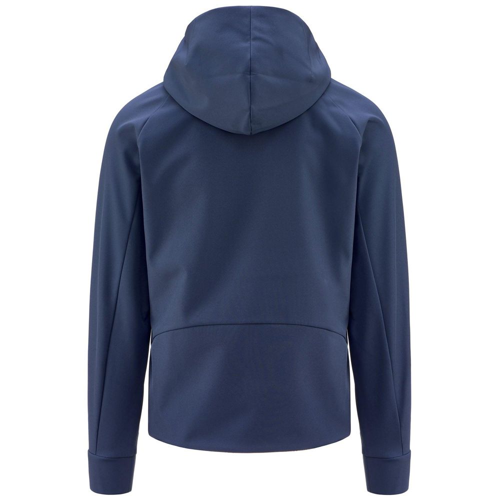 Men Kappa 6 Cento 687k Hoodie Blue | 792401-IZK