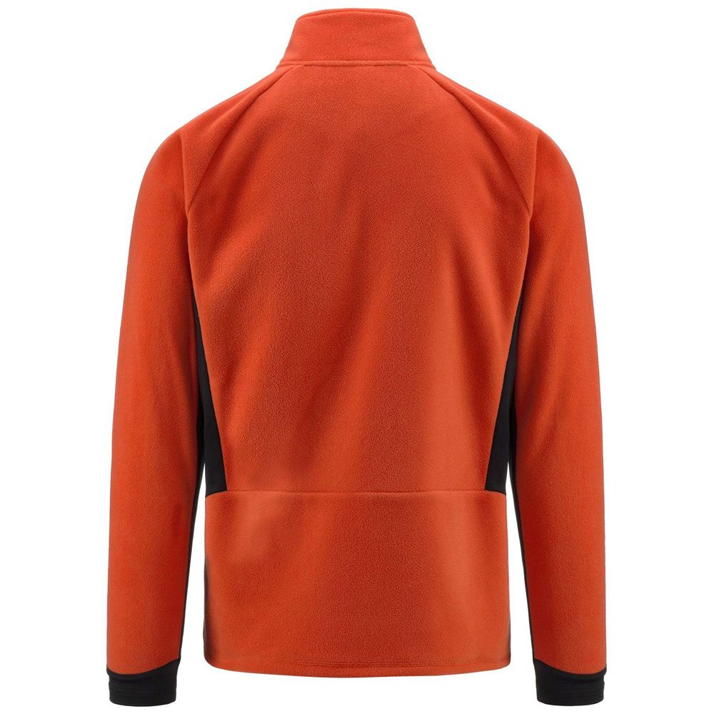 Men Kappa 6 Cento 687n Jacket Orange | 834510-YFQ