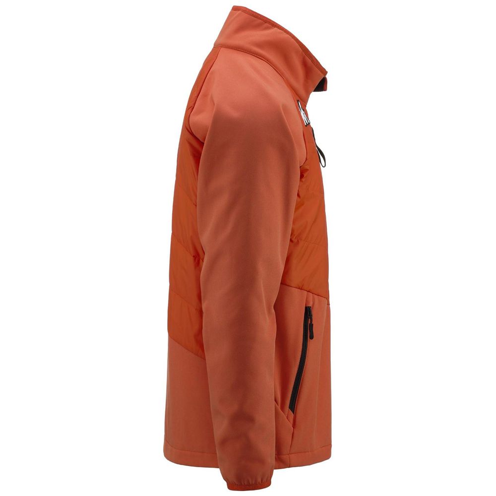 Men Kappa 6 Cento 698 Jacket Orange | 307986-JOM