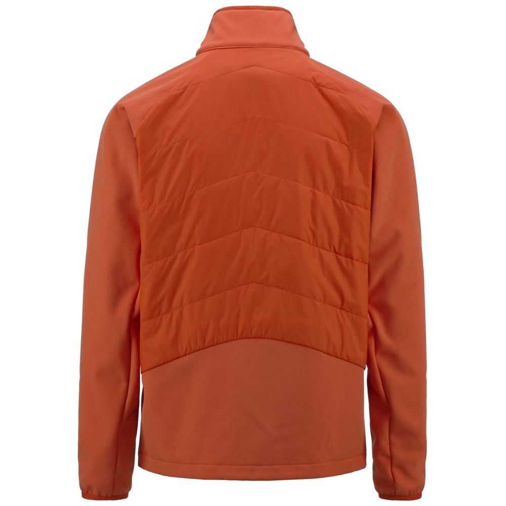 Men Kappa 6 Cento 698 Jacket Orange | 307986-JOM