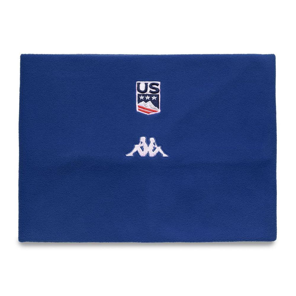 Men Kappa 6 Cento Cold Us Scarves Blue | 435869-NDQ