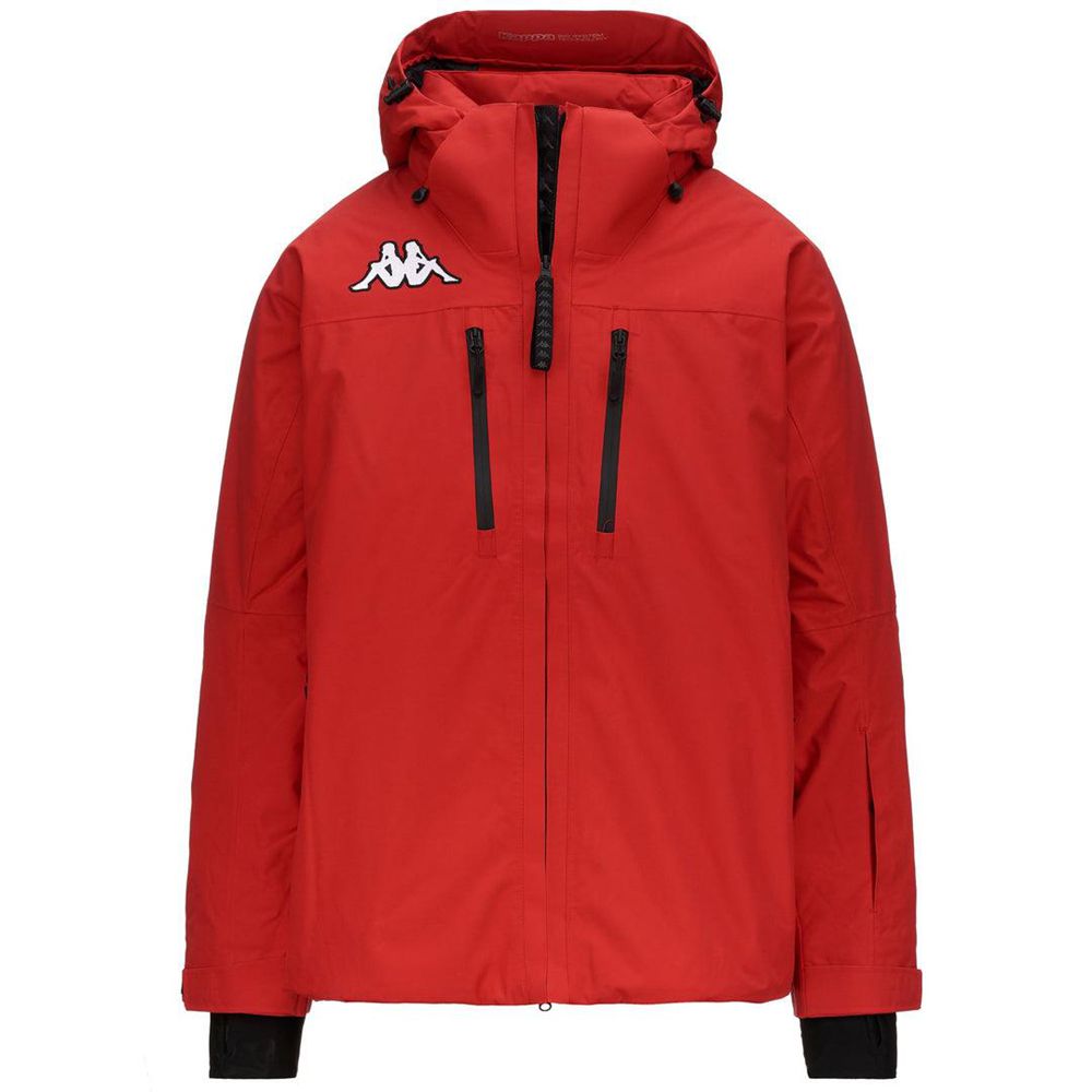 Men Kappa 8 Cento 811 Jacket Red | 475916-EUT