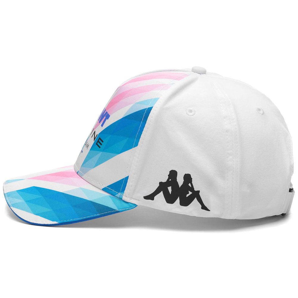 Men Kappa Adoc Alpine F1 Cap White | 127689-QOX