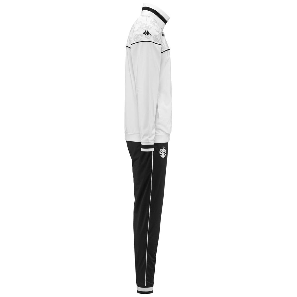 Men Kappa Alfuns Spezia Tracksuit White | 723051-KSG