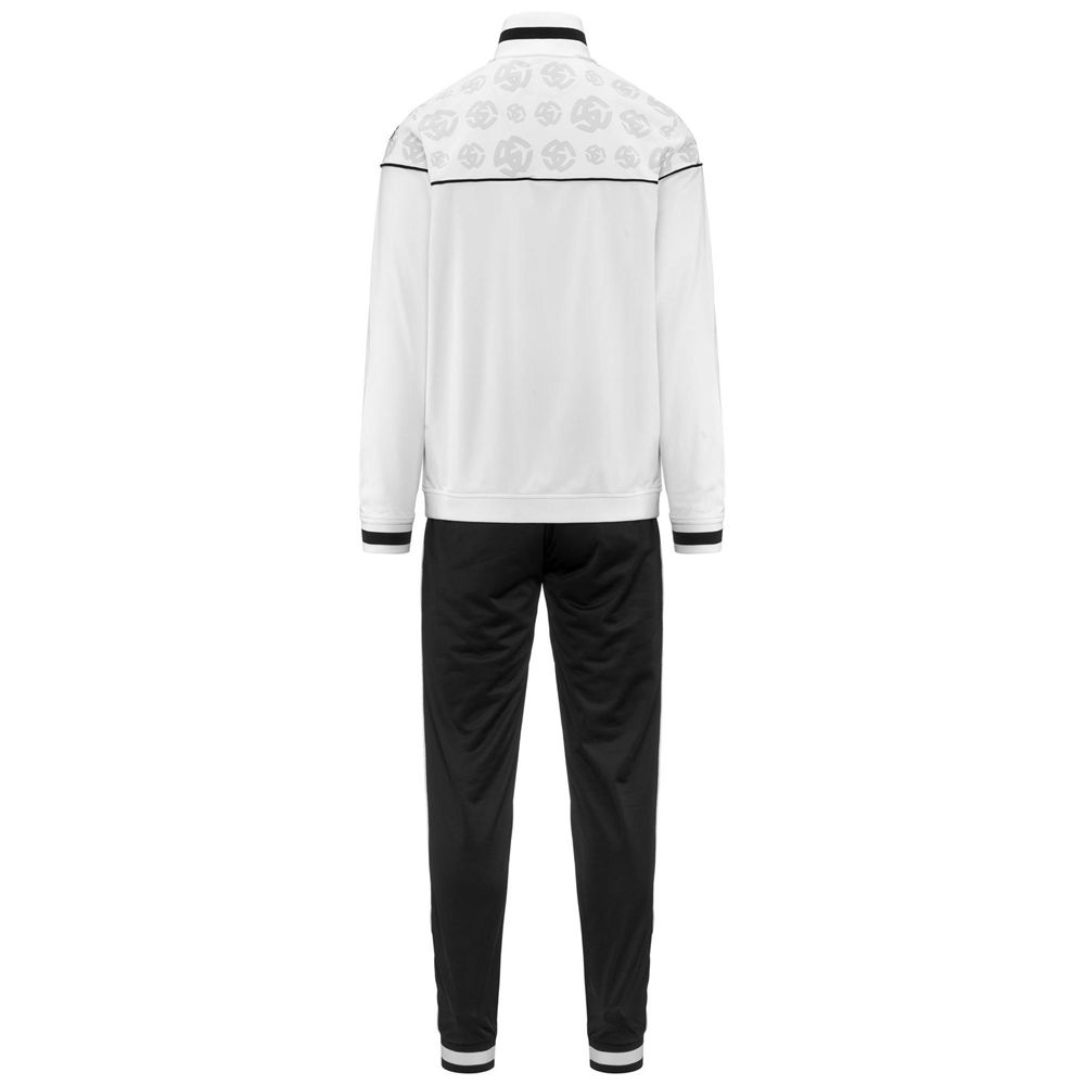 Men Kappa Alfuns Spezia Tracksuit White | 723051-KSG