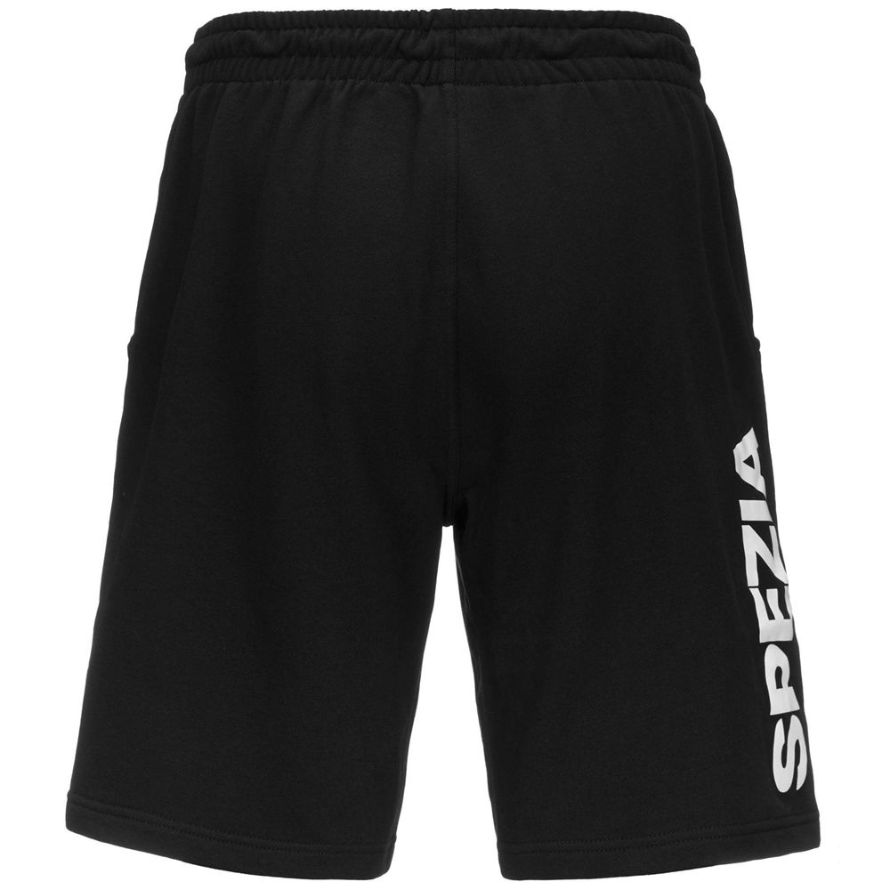 Men Kappa Alloucs Spezia Shorts Black | 783204-HFL