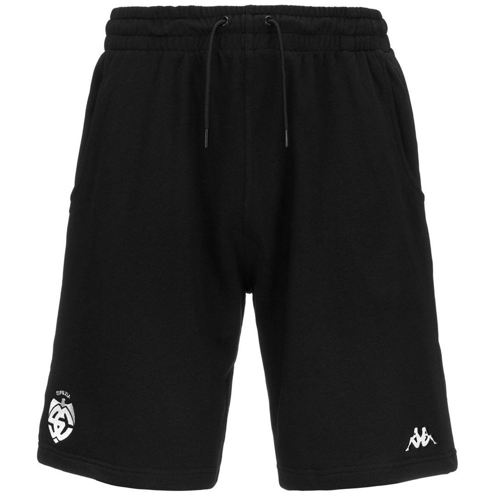 Men Kappa Alloucs Spezia Shorts Black | 783204-HFL