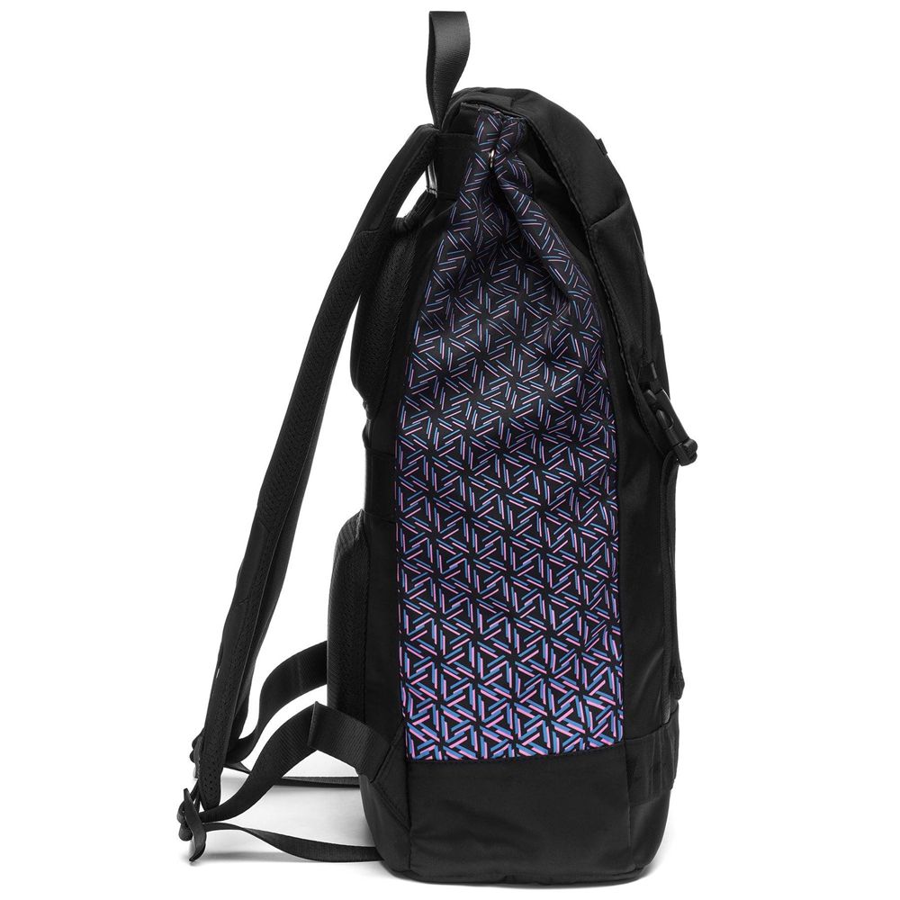 Men Kappa Arecko Alpine F1 Backpack Black | 243105-JEW