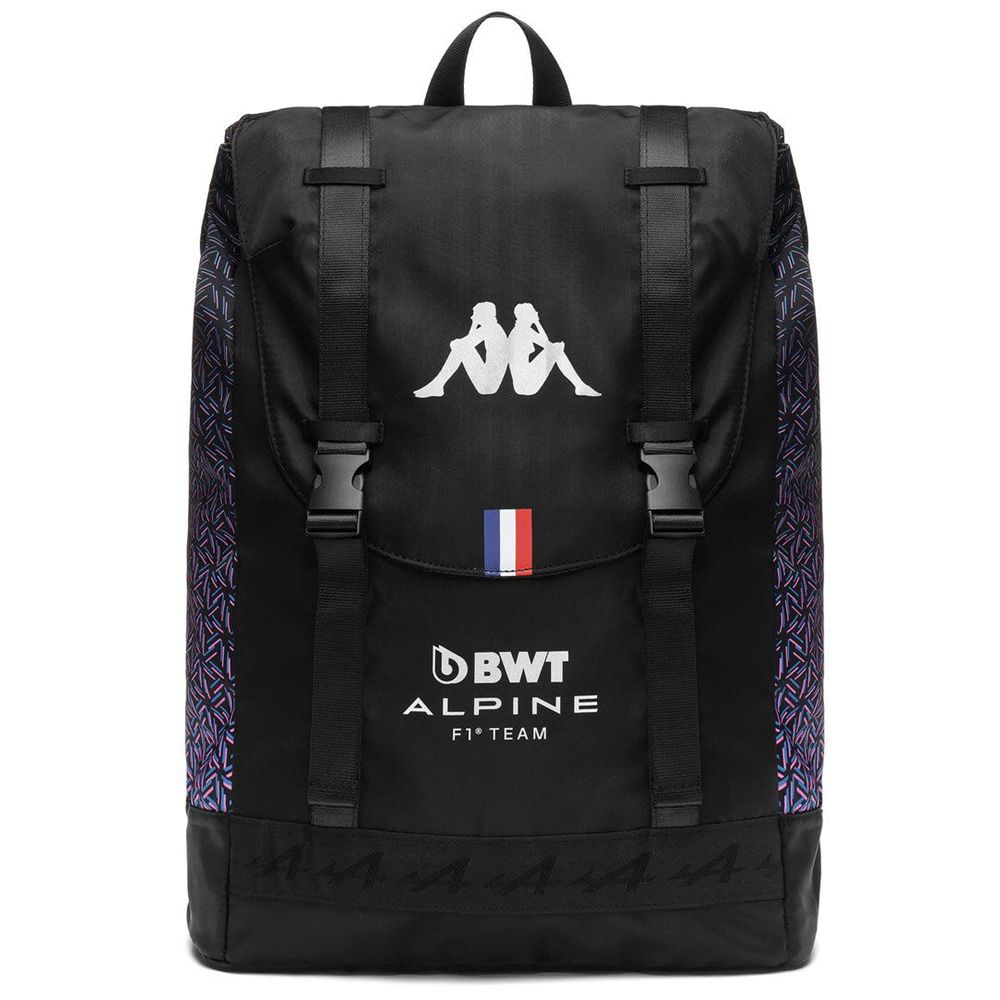 Men Kappa Arecko Alpine F1 Backpack Black | 243105-JEW