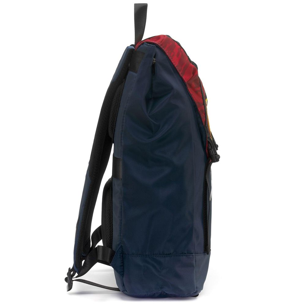 Men Kappa Arecko Genoa Backpack Navy | 190573-RIN