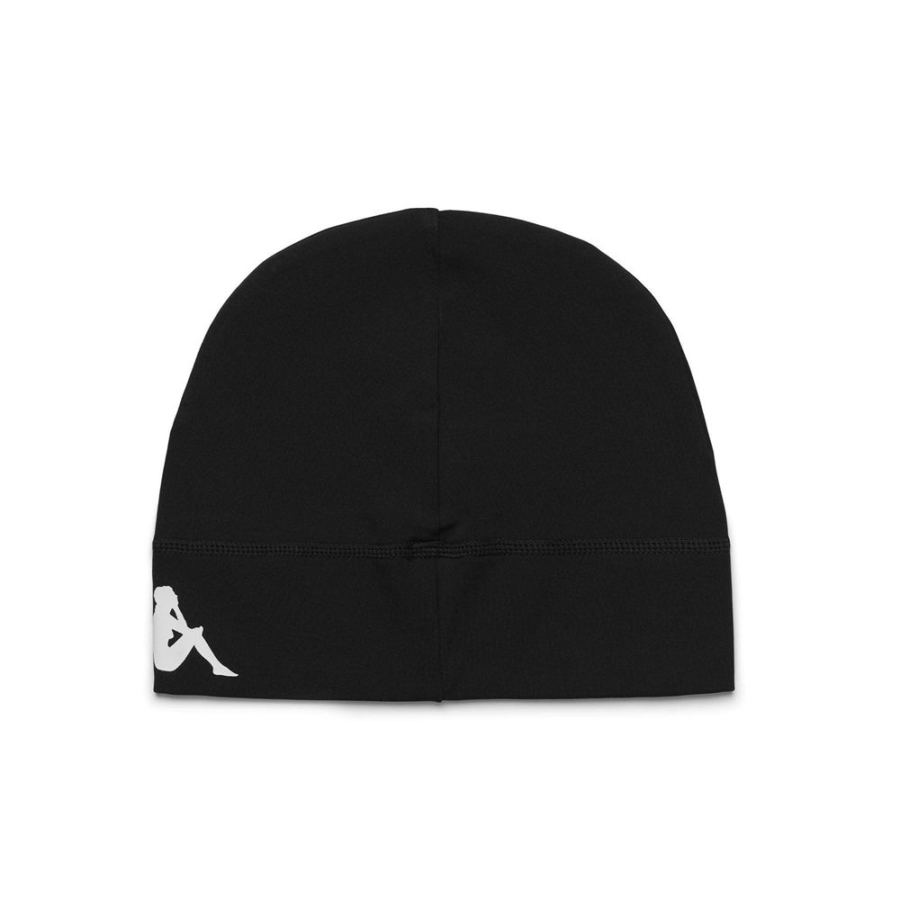 Men Kappa Atten 7 Genoa Cap Black | 584032-FBH