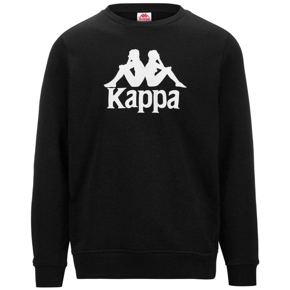 Men Kappa Authentic Eslogari 3 Sweater Black | 217086-WTI