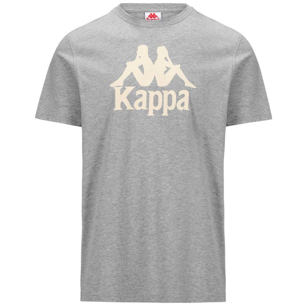 Men Kappa Authentic Estessi T-Shirt Grey | 962804-BER