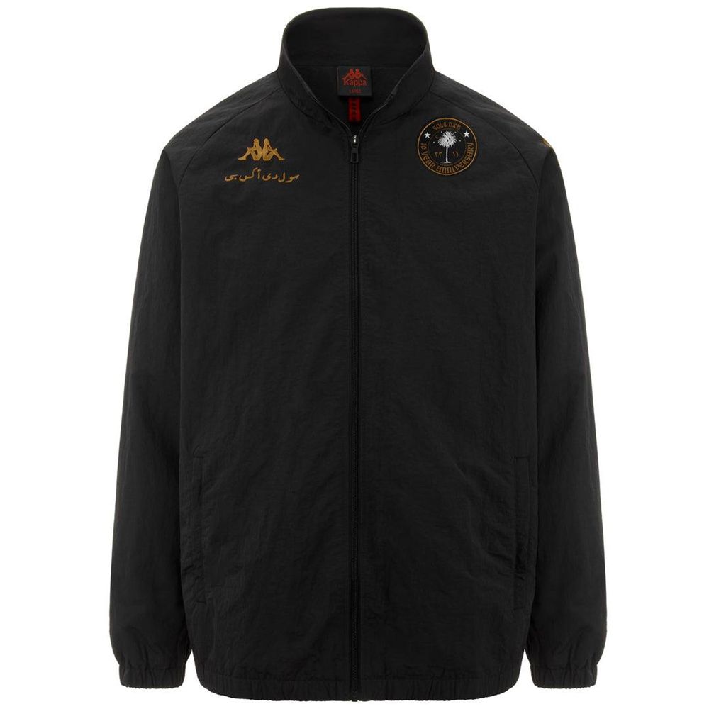 Men Kappa Authentic Fant Sole Dxb Jacket Black | 137056-KBI