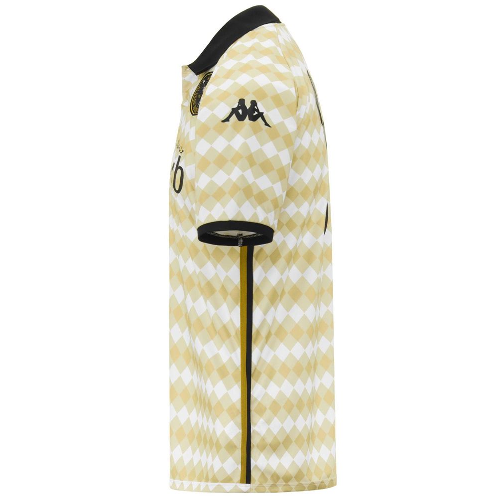 Men Kappa Authentic Fly Sole Dxb Jersey Yellow | 247618-NSP