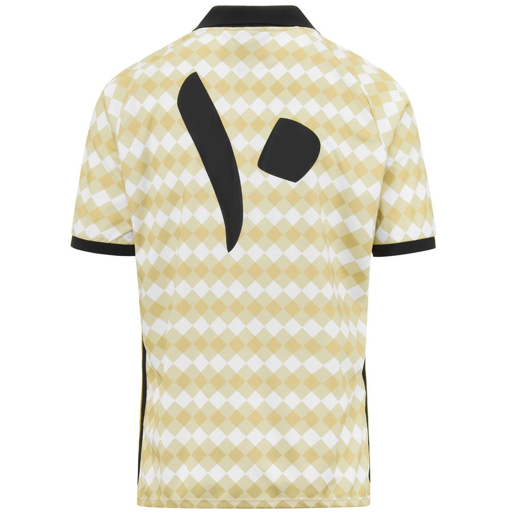 Men Kappa Authentic Fly Sole Dxb Jersey Yellow | 247618-NSP