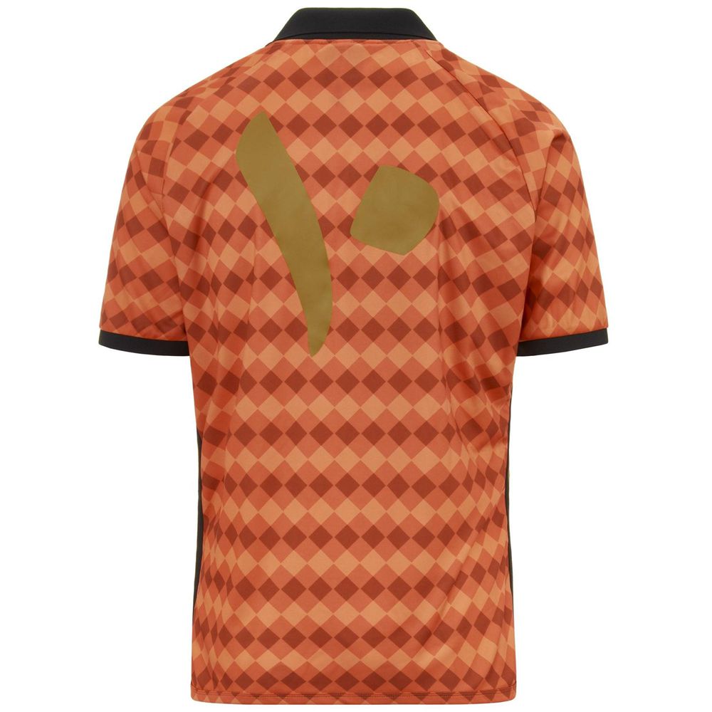 Men Kappa Authentic Fly Sole Dxb Jersey Orange | 257896-FLX