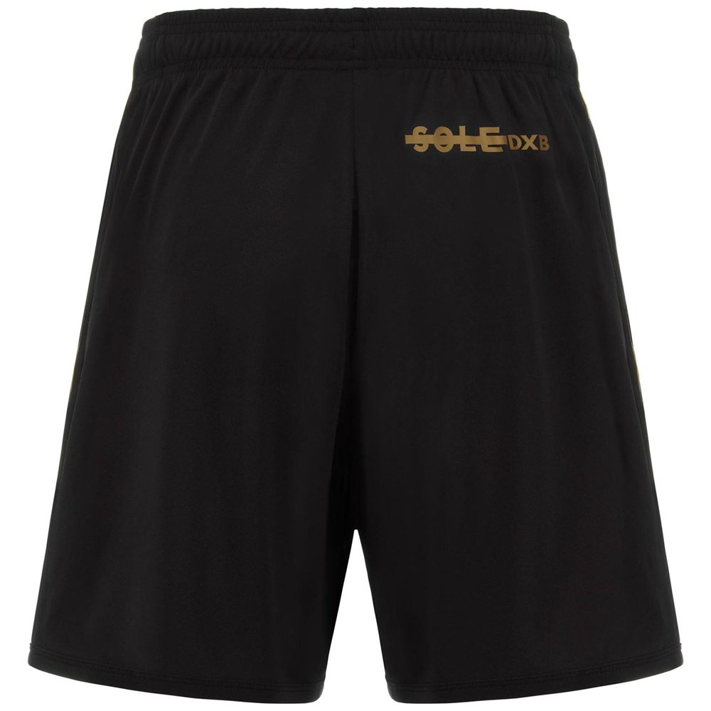 Men Kappa Authentic Fox Sole Dxb Shorts Black | 691804-NSM