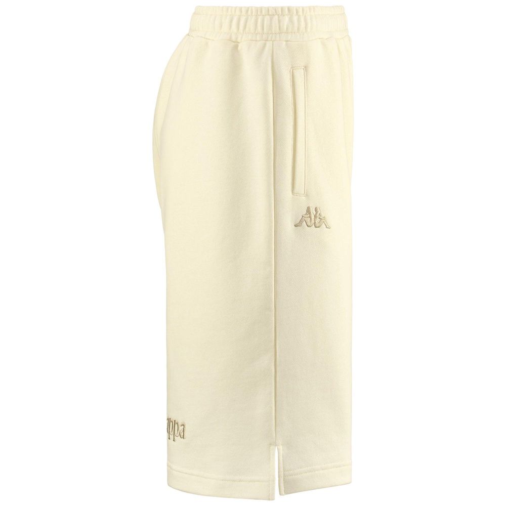 Men Kappa Authentic Gabox Shorts Beige | 348016-HQO