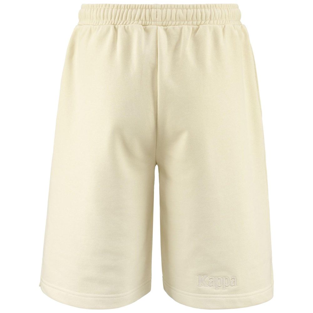 Men Kappa Authentic Gabox Shorts Beige | 348016-HQO