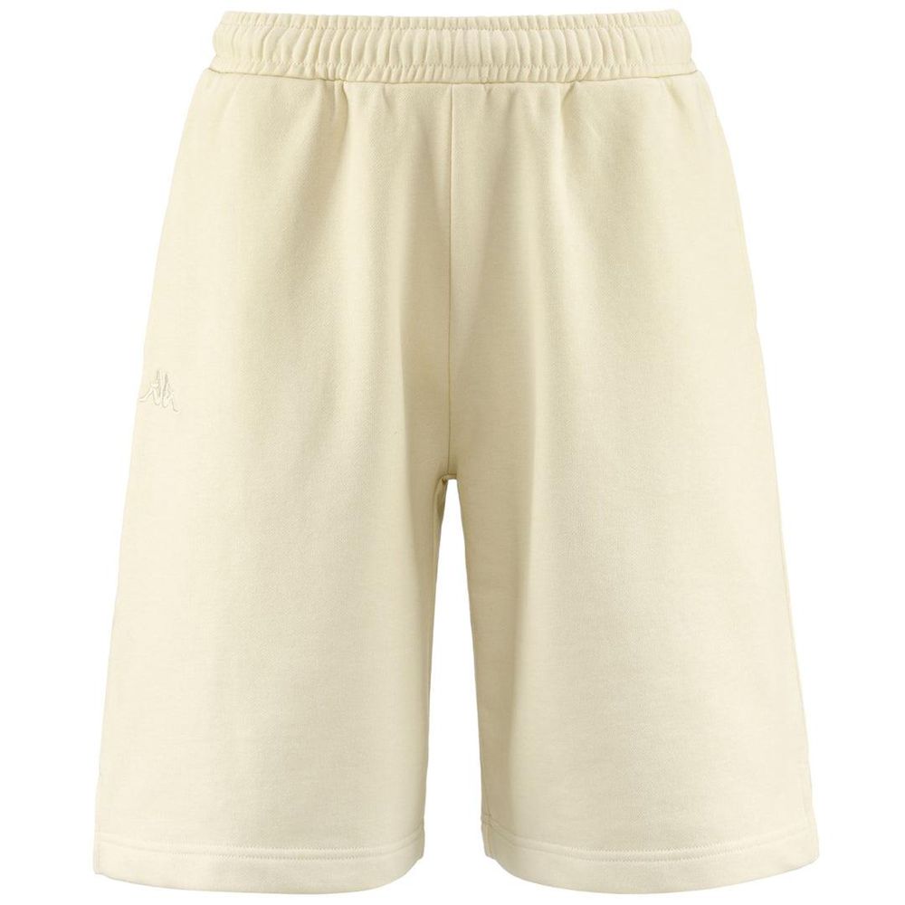 Men Kappa Authentic Gabox Shorts Beige | 348016-HQO