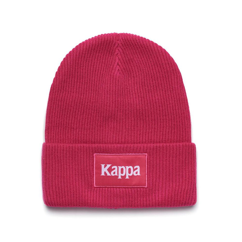 Men Kappa Authentic Gios Cap Pink | 914506-GFQ