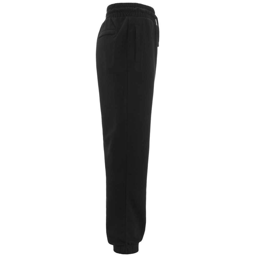 Men Kappa Authentic Gothenburg 2 Pants Black | 165284-JMQ