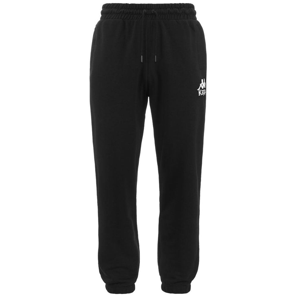 Men Kappa Authentic Gothenburg 2 Pants Black | 165284-JMQ