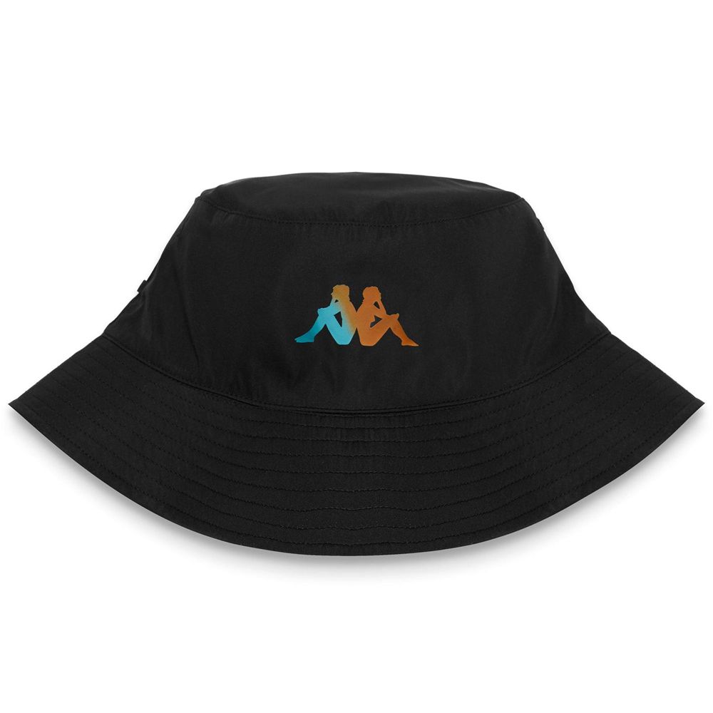 Men Kappa Authentic Minimali Kff Cap Black | 519630-AKL