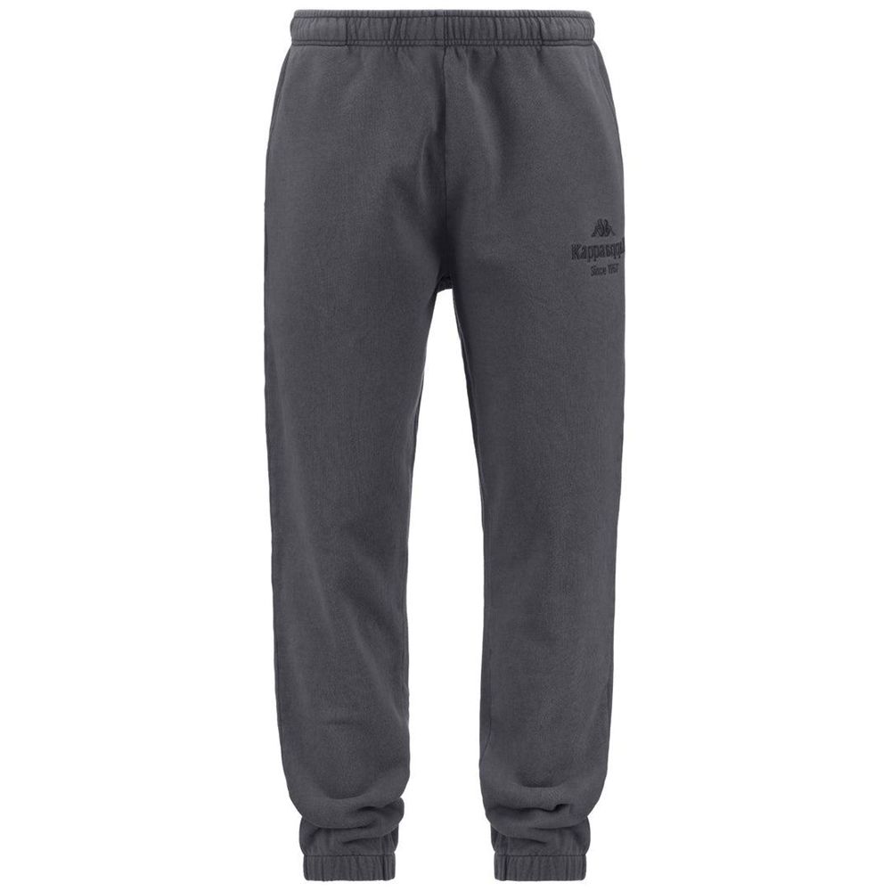 Men Kappa Authentic Premium Lazlo Pants Grey | 056978-UWN