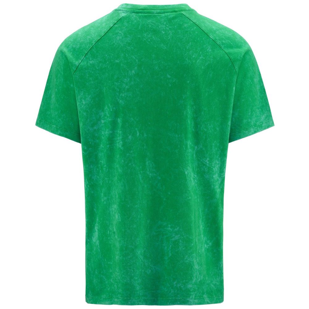 Men Kappa Authentic Premium Lope T-Shirt Green | 905218-VSJ