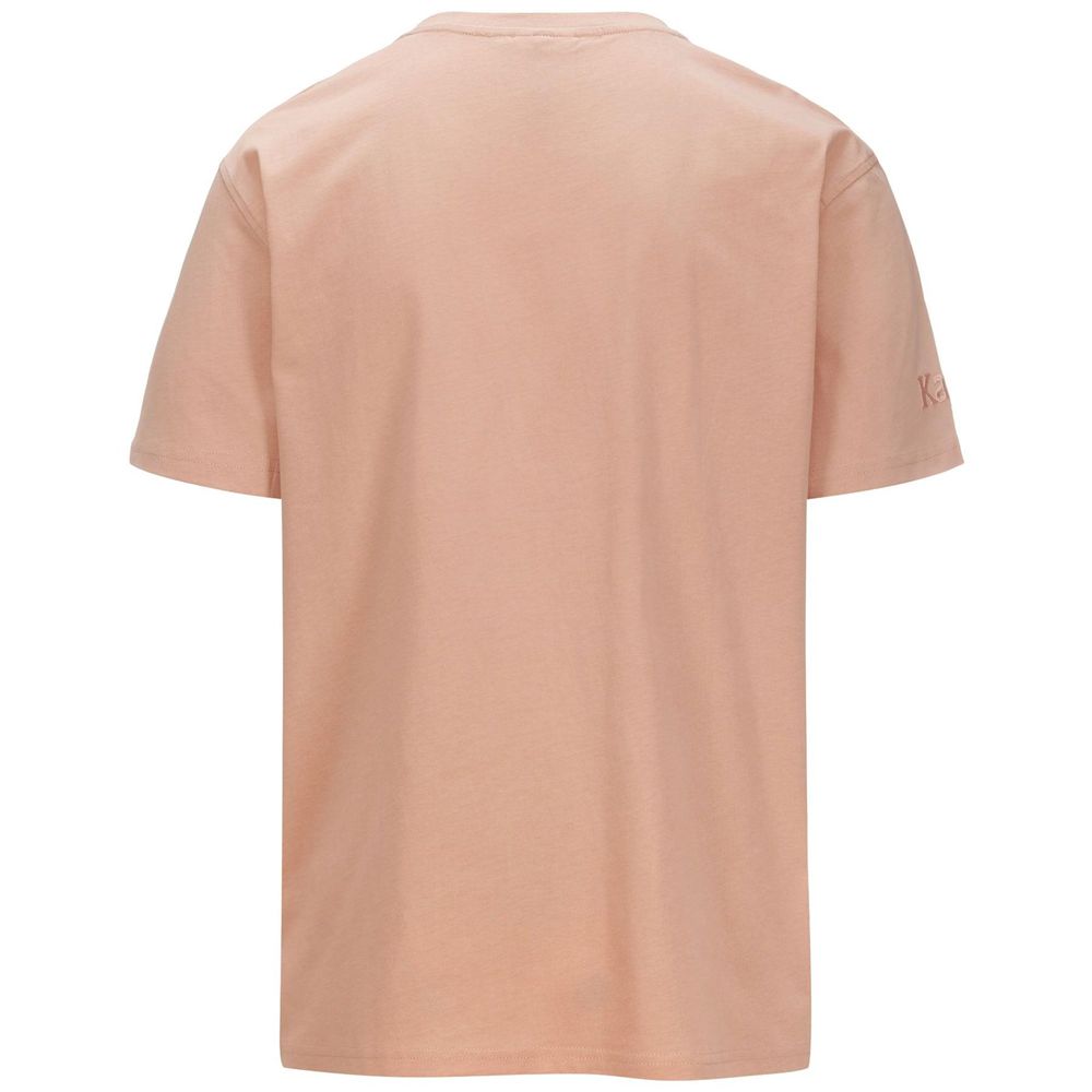 Men Kappa Authentic Tayloryx T-Shirt Pink | 230794-GUY