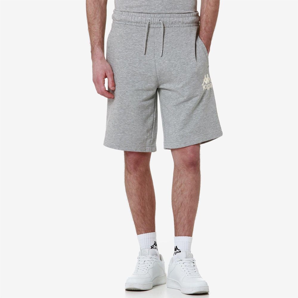 Men Kappa Authentic Uppsala 2 Shorts Grey | 460925-SFV