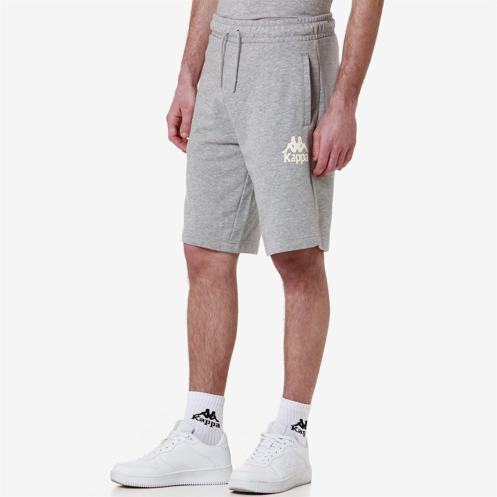 Men Kappa Authentic Uppsala 2 Shorts Grey | 460925-SFV