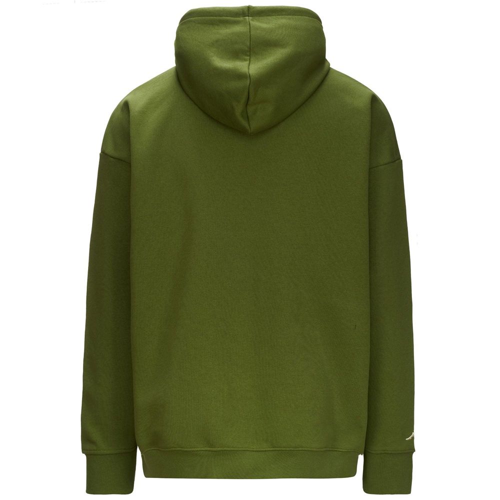 Men Kappa Authentic Varian Hoodie Green | 408236-RWO