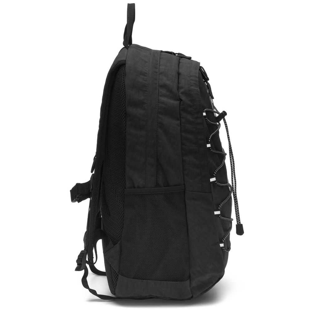 Men Kappa Authentic Zaix Backpack Black | 126803-NIY