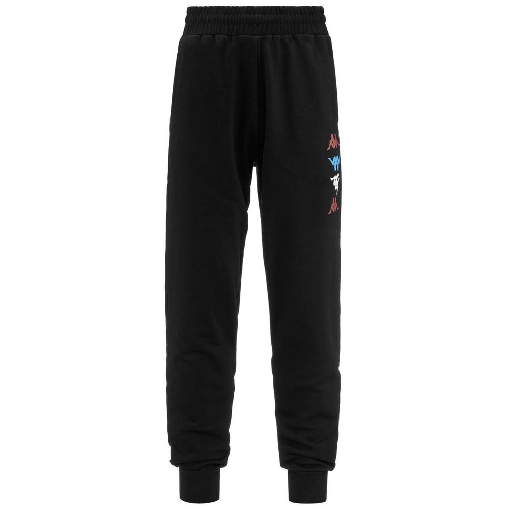 Men Kappa Authentic Zasiar Pants Black | 203897-YQE