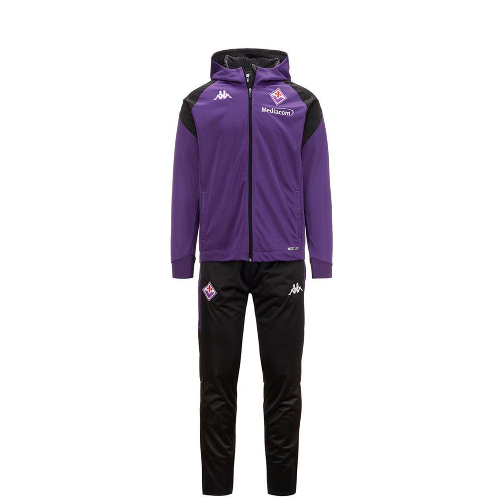 Men Kappa Autryc 7 Fiorentina Tracksuit Purple | 095142-NUK