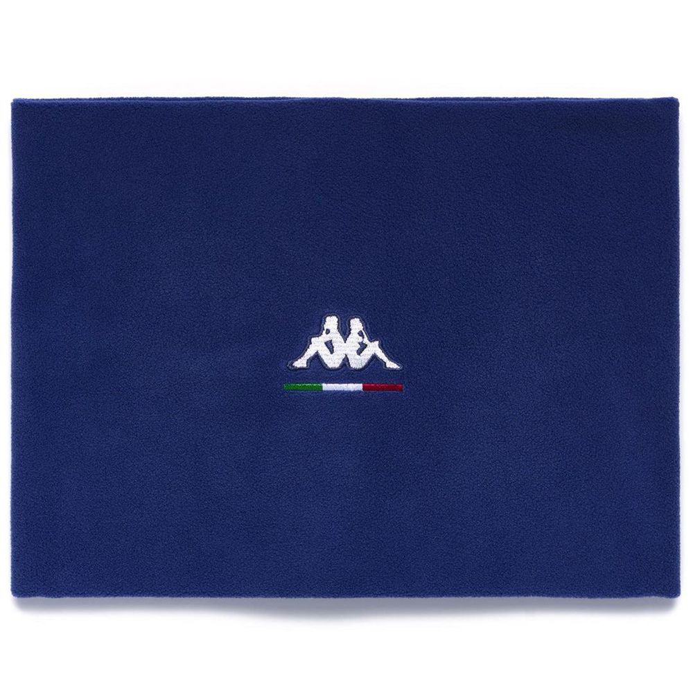 Men Kappa Cold C Scarves Blue | 582013-EHZ