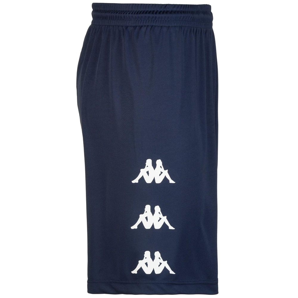 Men Kappa Dorgo Shorts Navy | 053468-DKQ