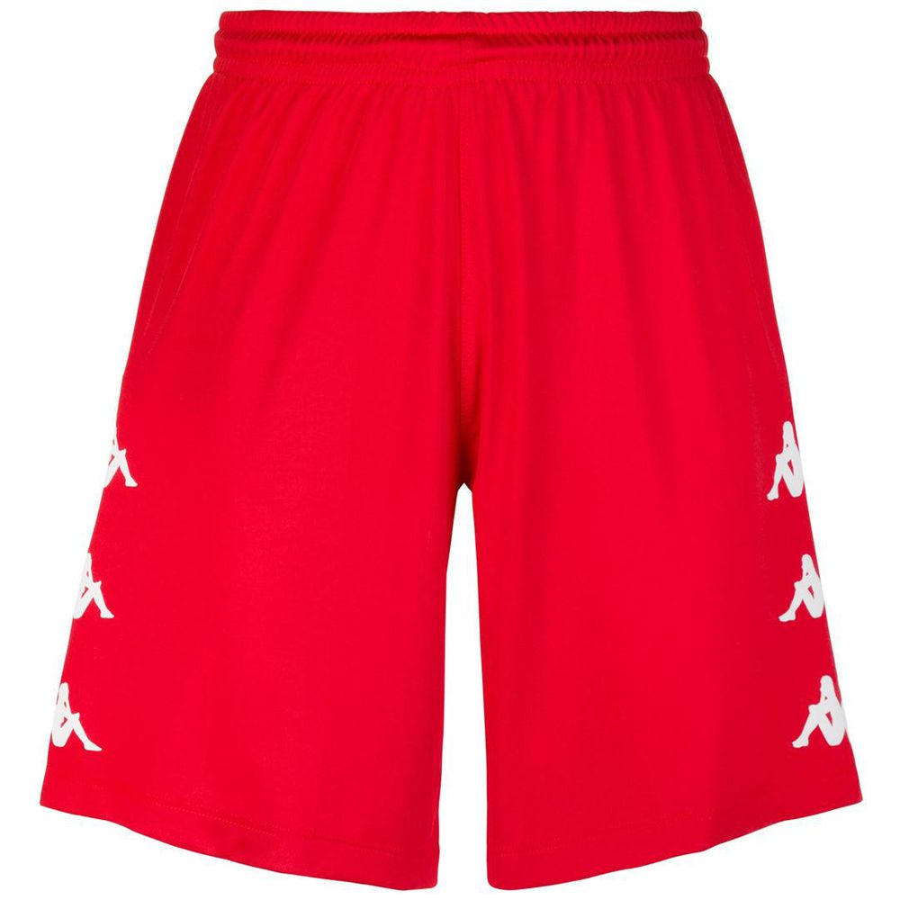 Men Kappa Dorgo Shorts Red | 129586-KTH