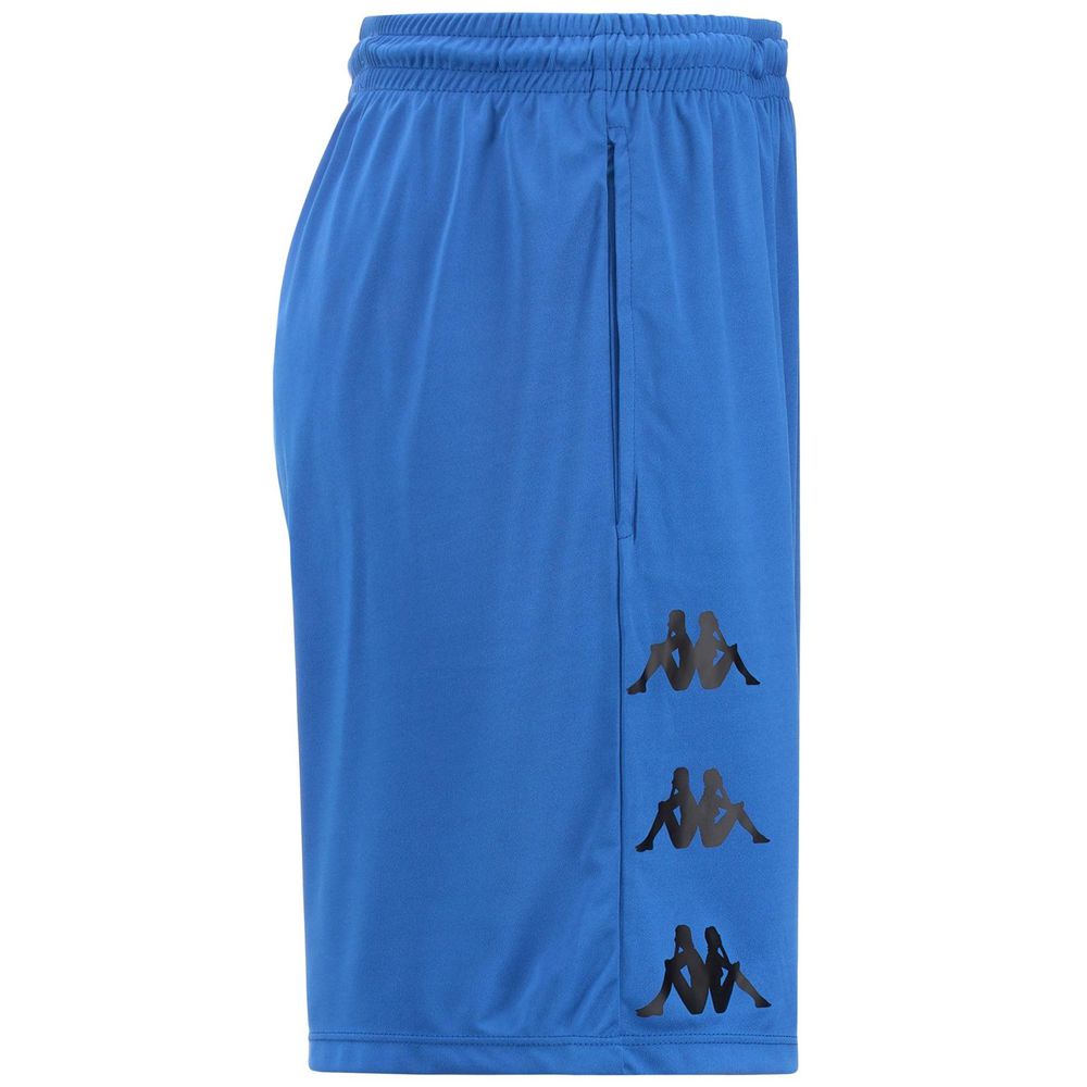 Men Kappa Dorgolip Shorts Blue | 128764-LJK