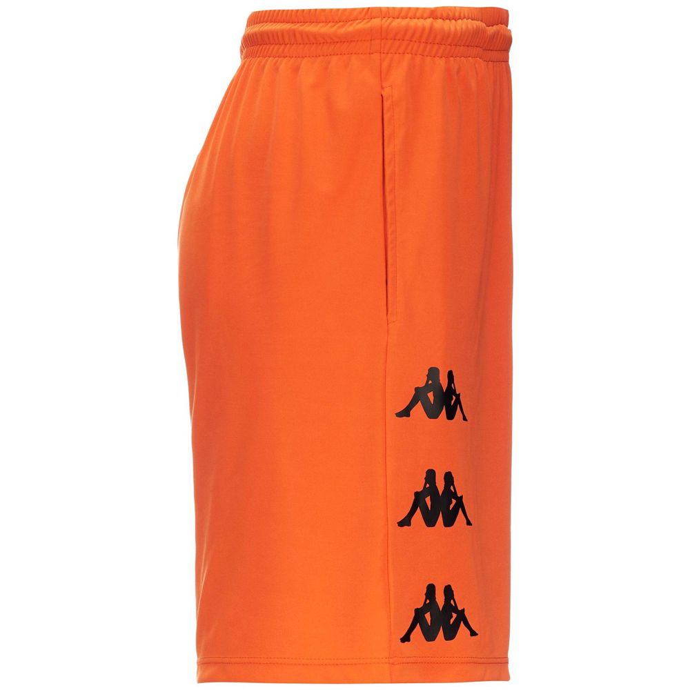 Men Kappa Dorgolip Shorts Orange | 760185-RUF