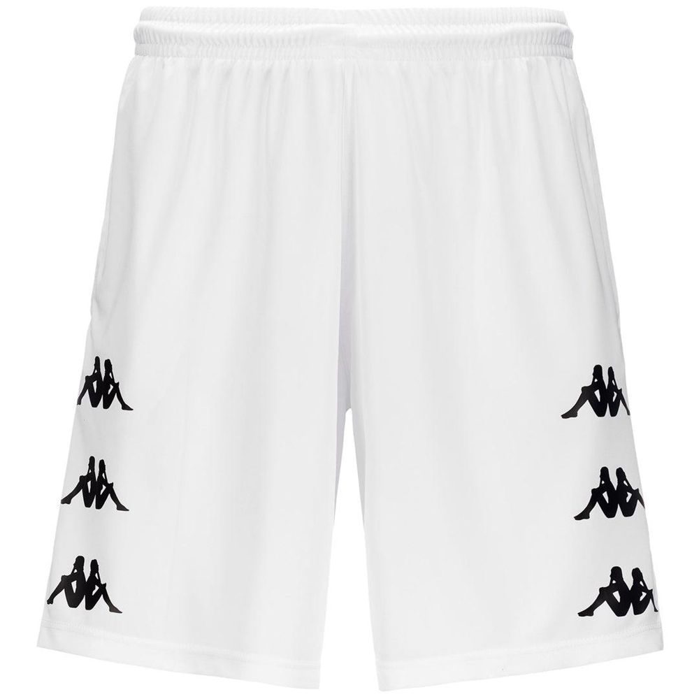 Men Kappa Dorgolip Shorts White | 642053-AZR