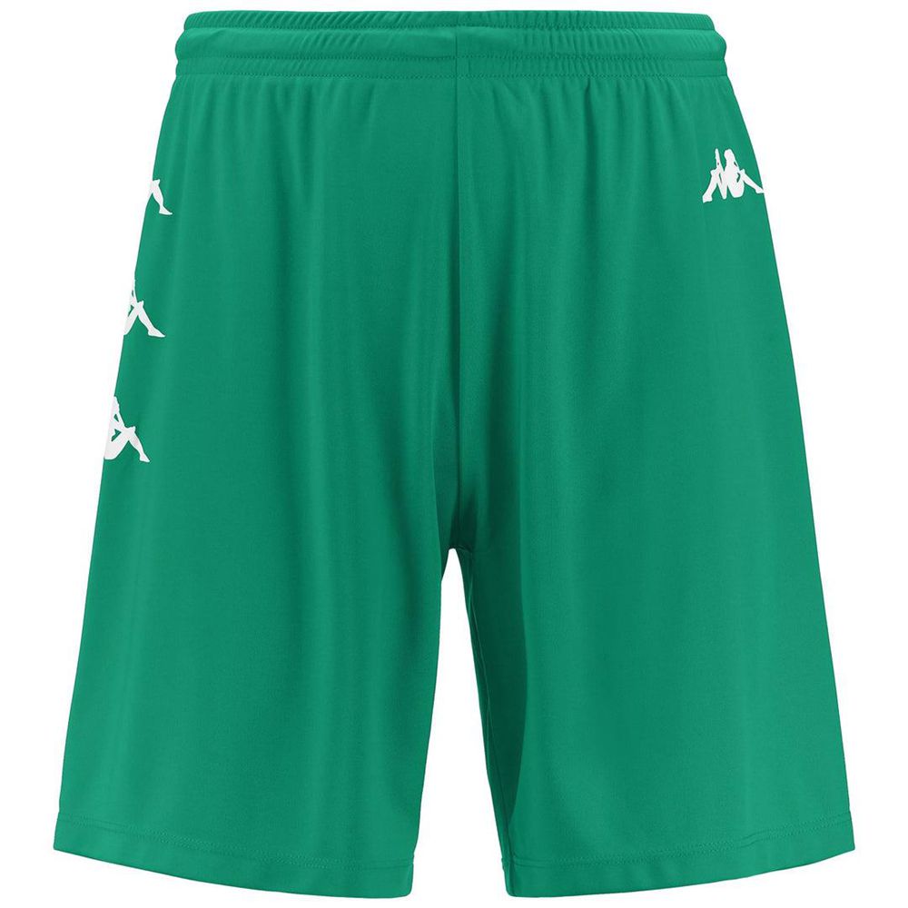 Men Kappa Dutup Shorts Green | 934768-BHZ