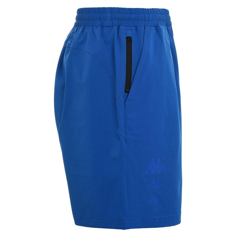 Men Kappa Egadi Shorts Blue | 580734-STP