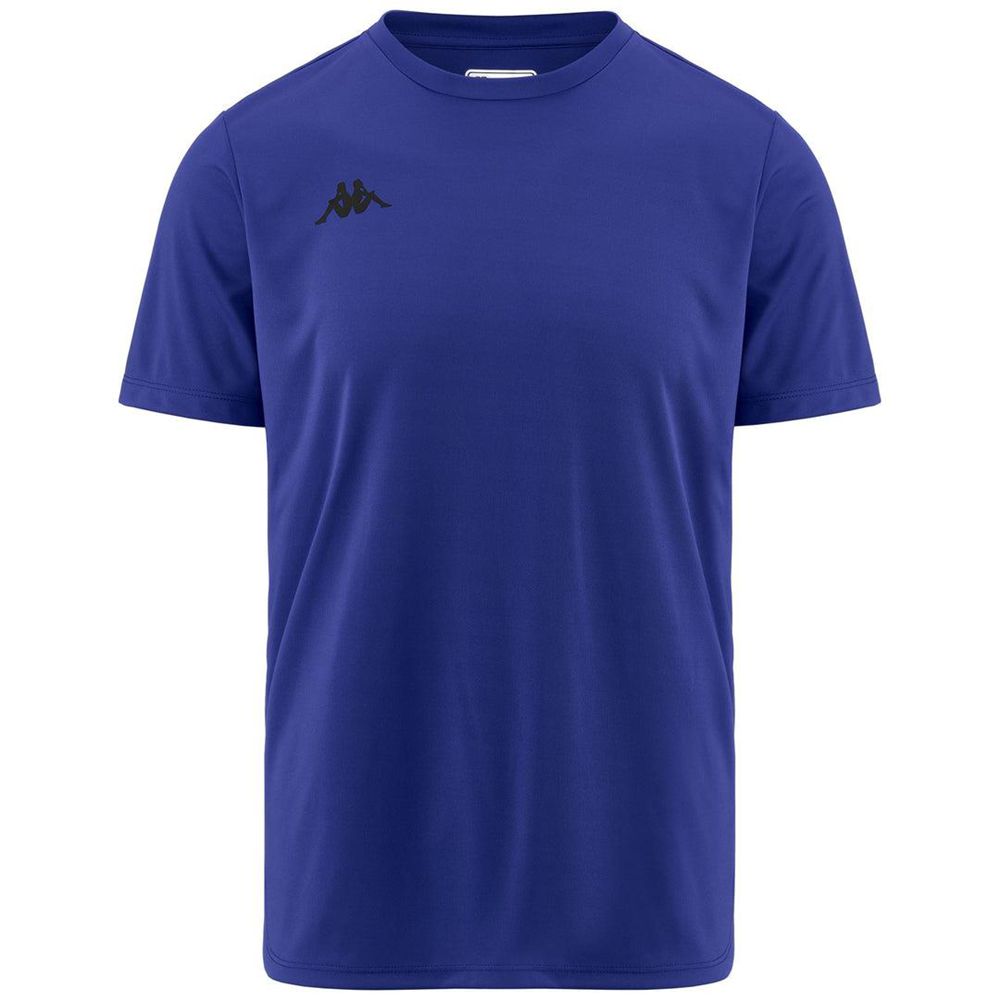 Men Kappa Eocene T-Shirt Blue | 530192-OAS