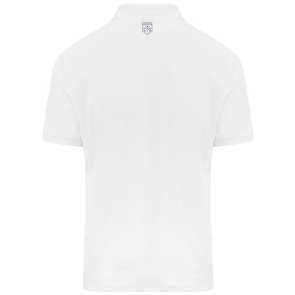 Men Kappa Epado Polo Shirt White | 827059-VYW