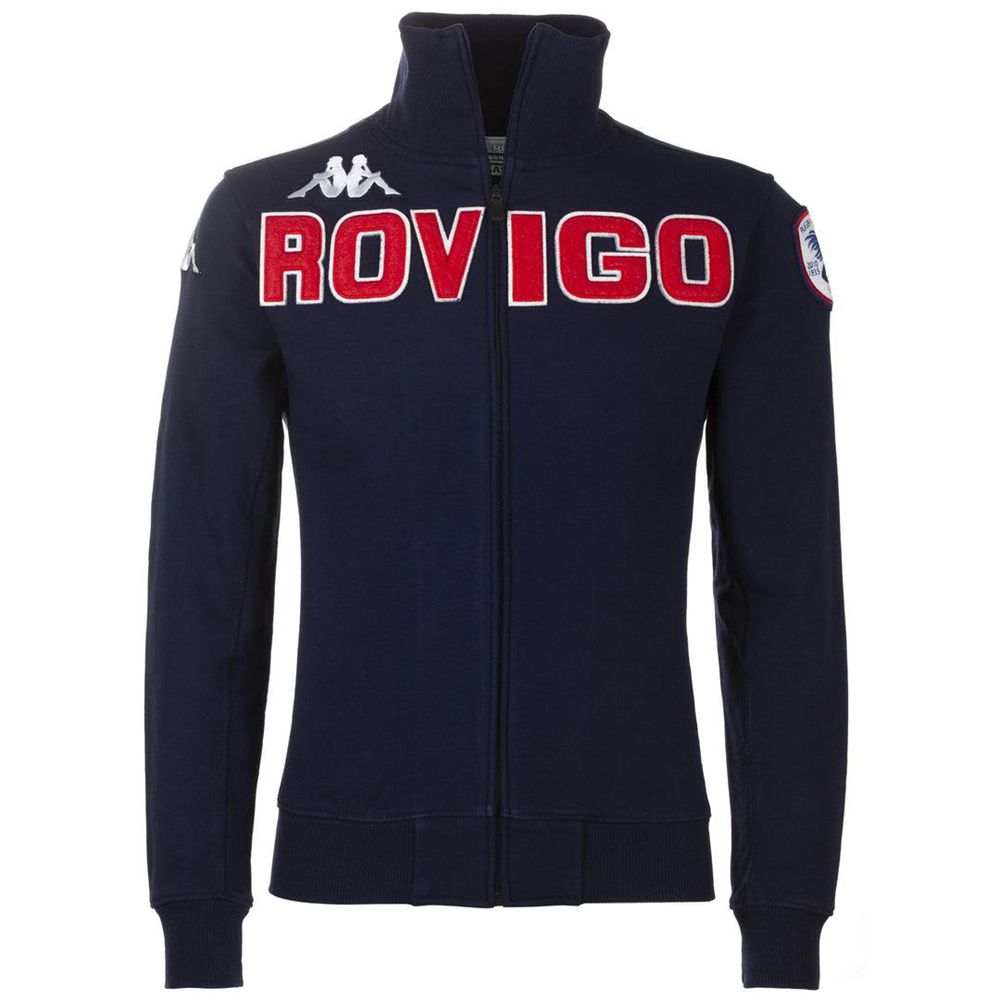 Men Kappa Eroi Jkt Rovigo Jacket Navy | 175860-ZLO